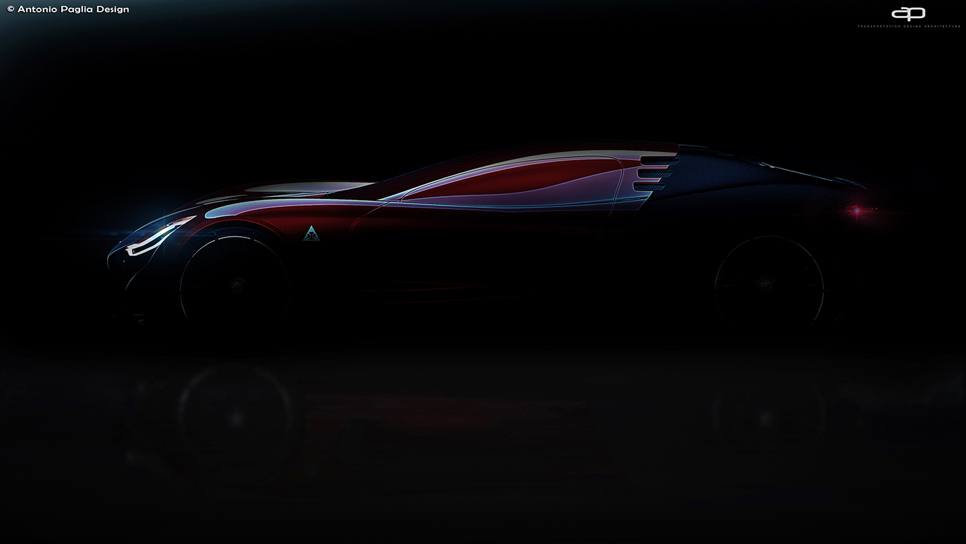 grace，power，alfa，alpha，Concept sports car，